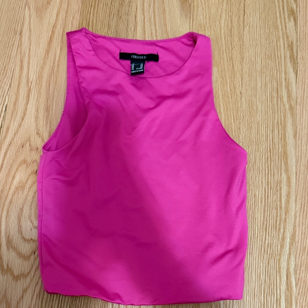 Forever 21 Fuchsia Tank Top